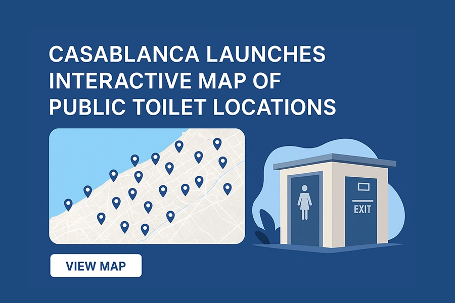 Casablanca Launches Interactive Map of Public Toilets