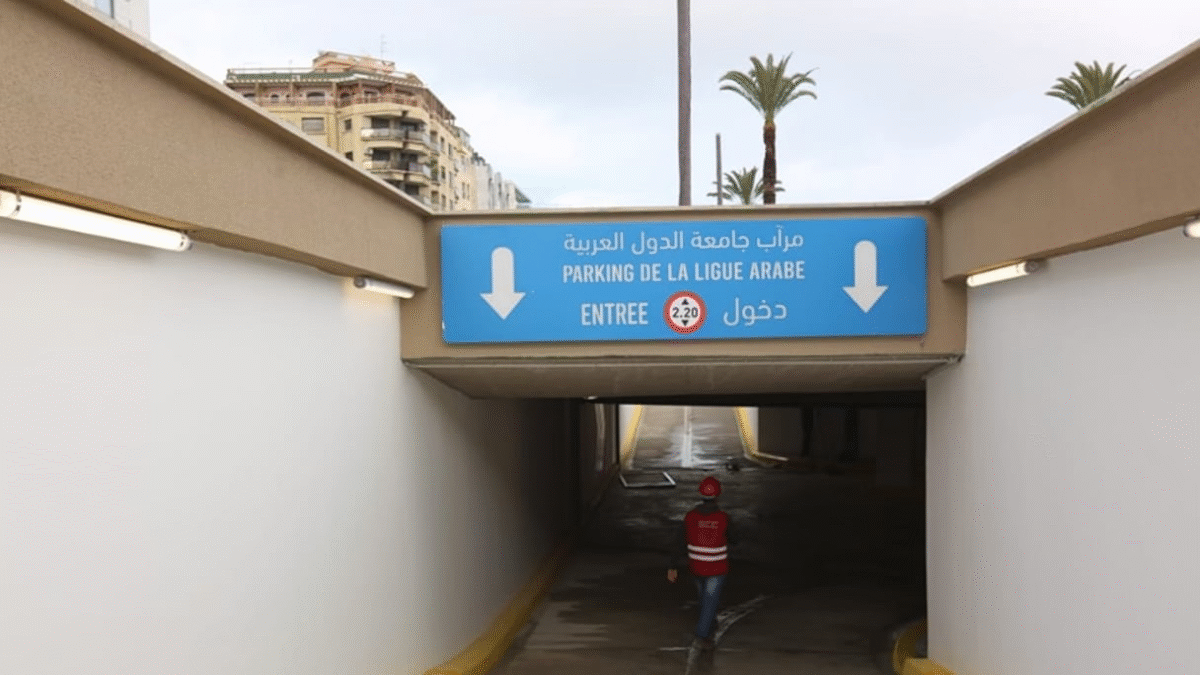 New Underground Parking in Downtown Casablanca